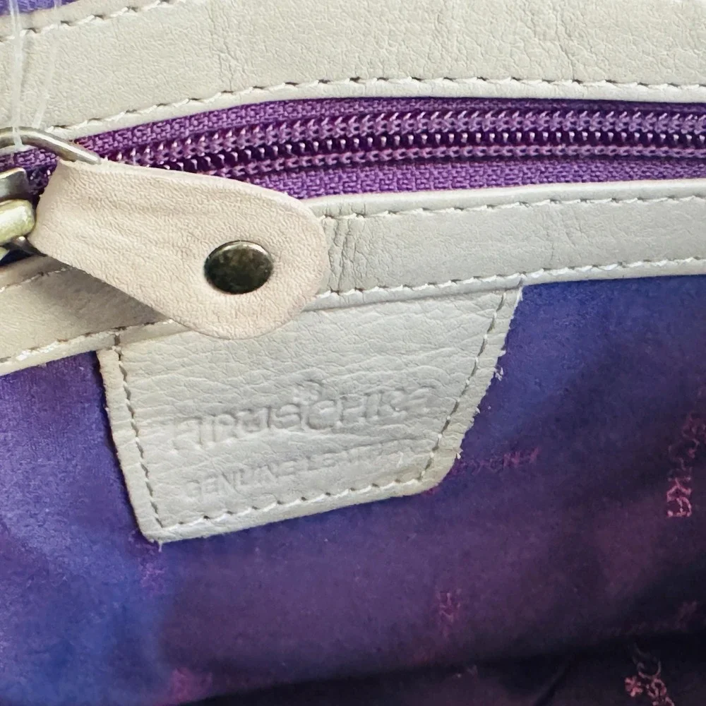 Anuschka Satchel Crossbody NEW with Tags 540-DRD-0 Dreamy Dahlias Bronze Signed